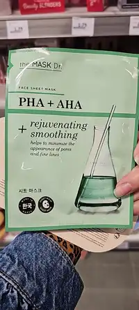 THE MASK DR. - PHA + AHA - Face sheet mask
