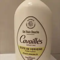 CAVAILLES - Zeste de verveine - Gel bain douche