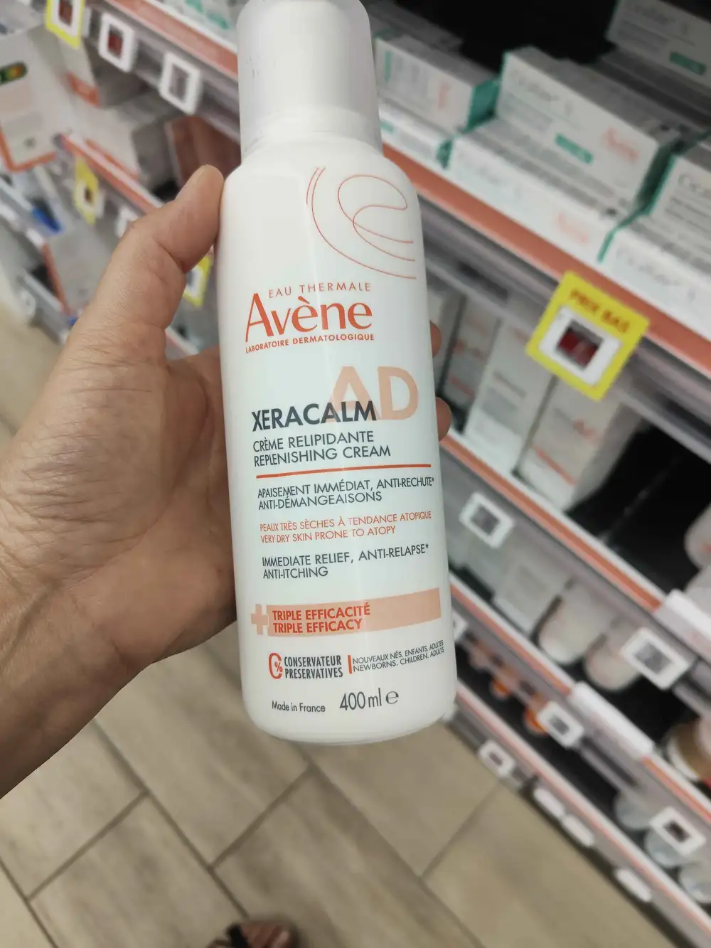 AVÈNE - Xeracalm - Crème relipidante