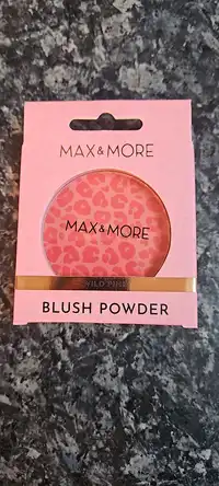 MAX & MORE - Blus powder wild pink