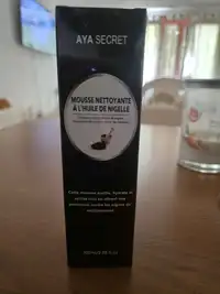 AYA SECRET - Mousse nettoyante à l'huile de nigelle