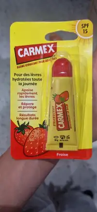 CARMEX - Baume hydratant pour les lèvres fraise spf15