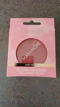 MAX & MORE - Rosy bloom - Blush powder 