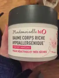 MADEMOISELLE BIO - Baume corps riche hypoallergénique