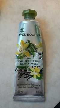 YVES ROCHER - Vanille bourbon - Crème mains sensuelle