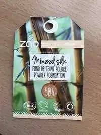 ZAO - Mineral silk - Fond de teint poudre