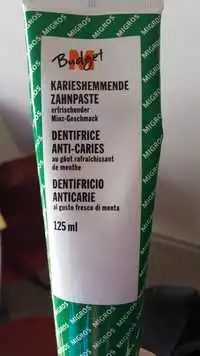 MIGROS - Budget - Dentifrice anti-caries
