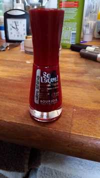 BOURJOIS - So laque ultra shine - Nail polish rouge diva 22