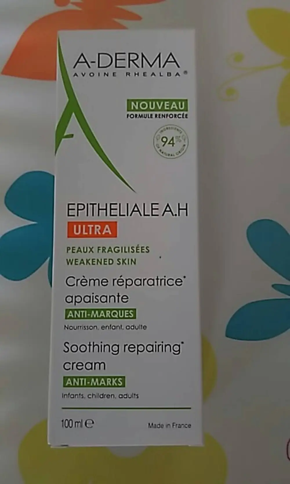 A-DERMA - Epitheliale A.H - Crème réparatrice apaisante