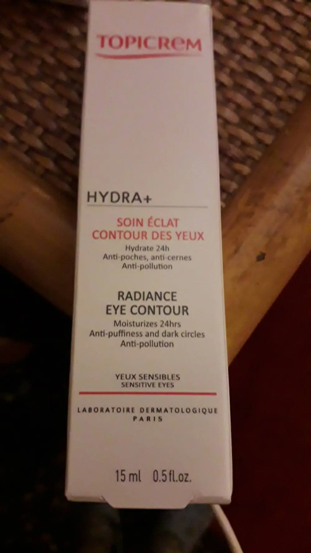 TOPICREM - Hydra+ - Soin éclat contour des yeux