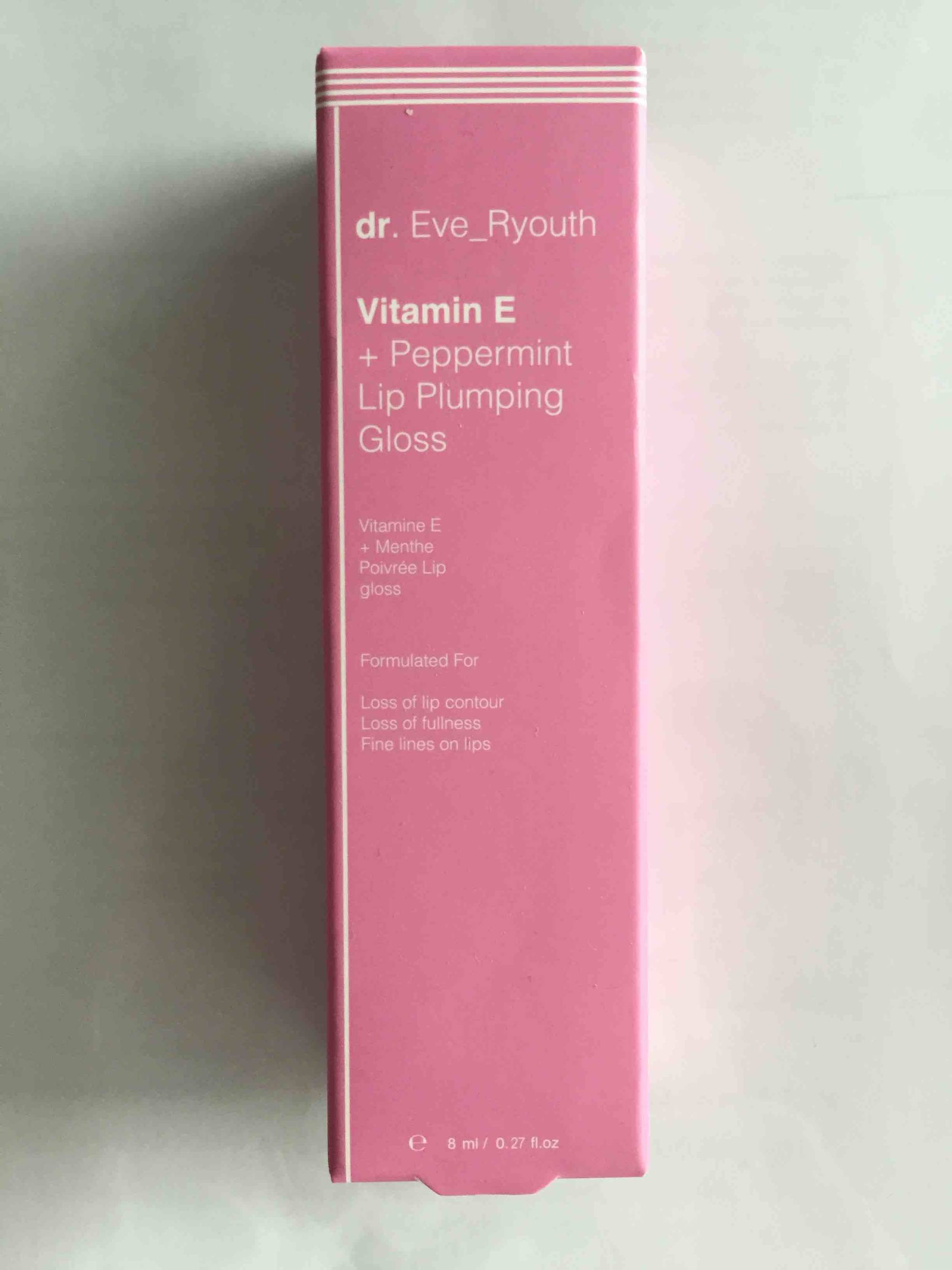 DR. EVE RYOUTH - Vitamin E + Menthe Poivrée Lip gloss