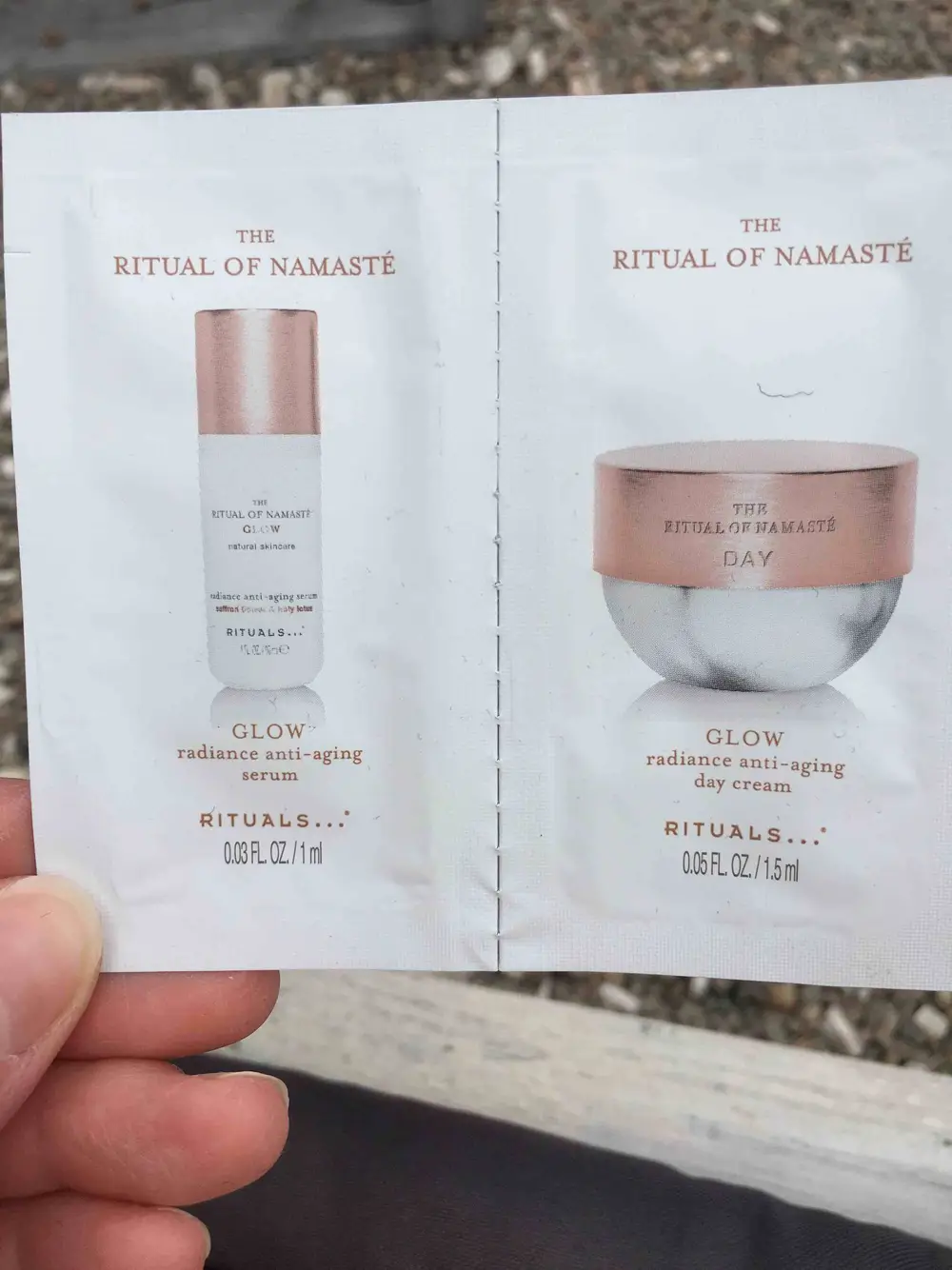 RITUALS - The ritual of namasté glow - Radiance anti-aging serum & day cream