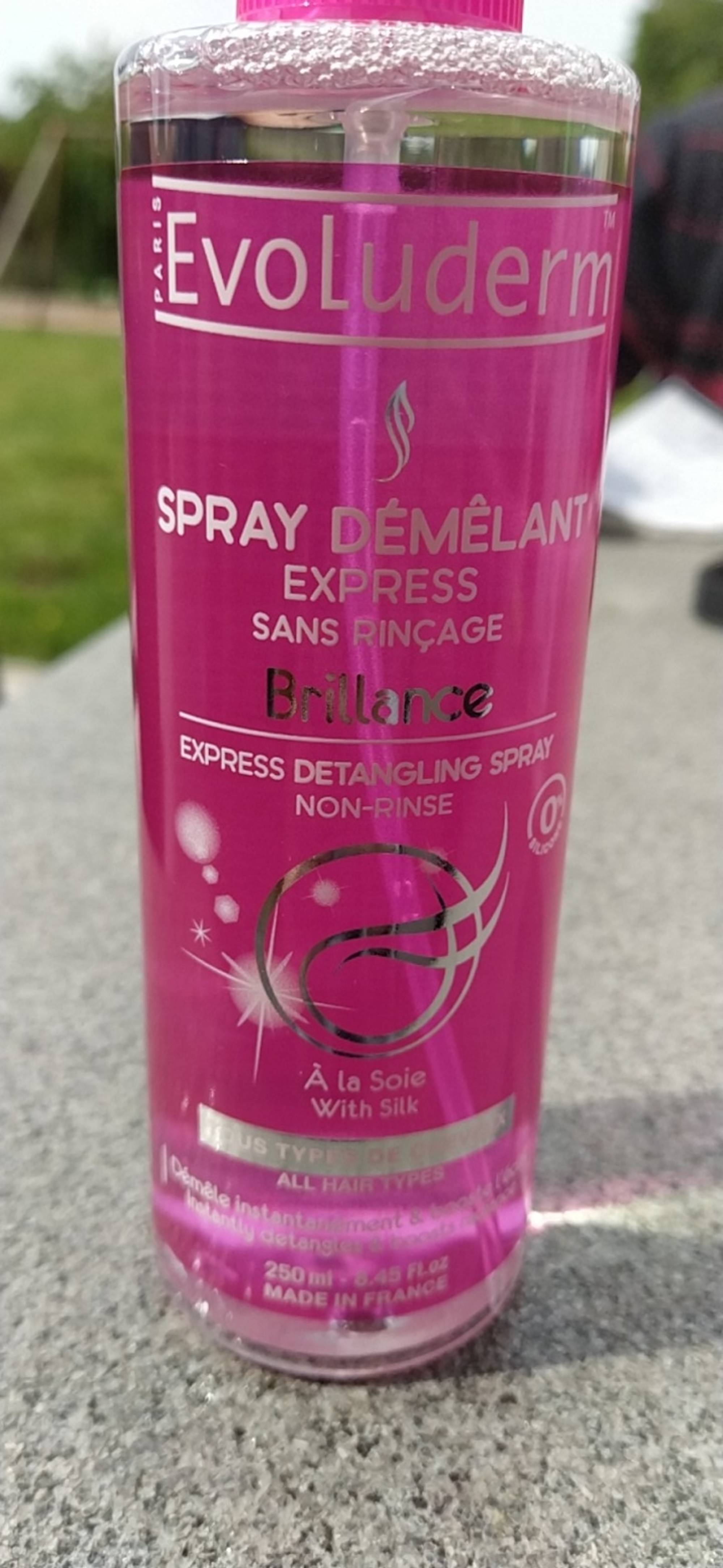 EVOLUDERM - Brillance - Spray démêlant express