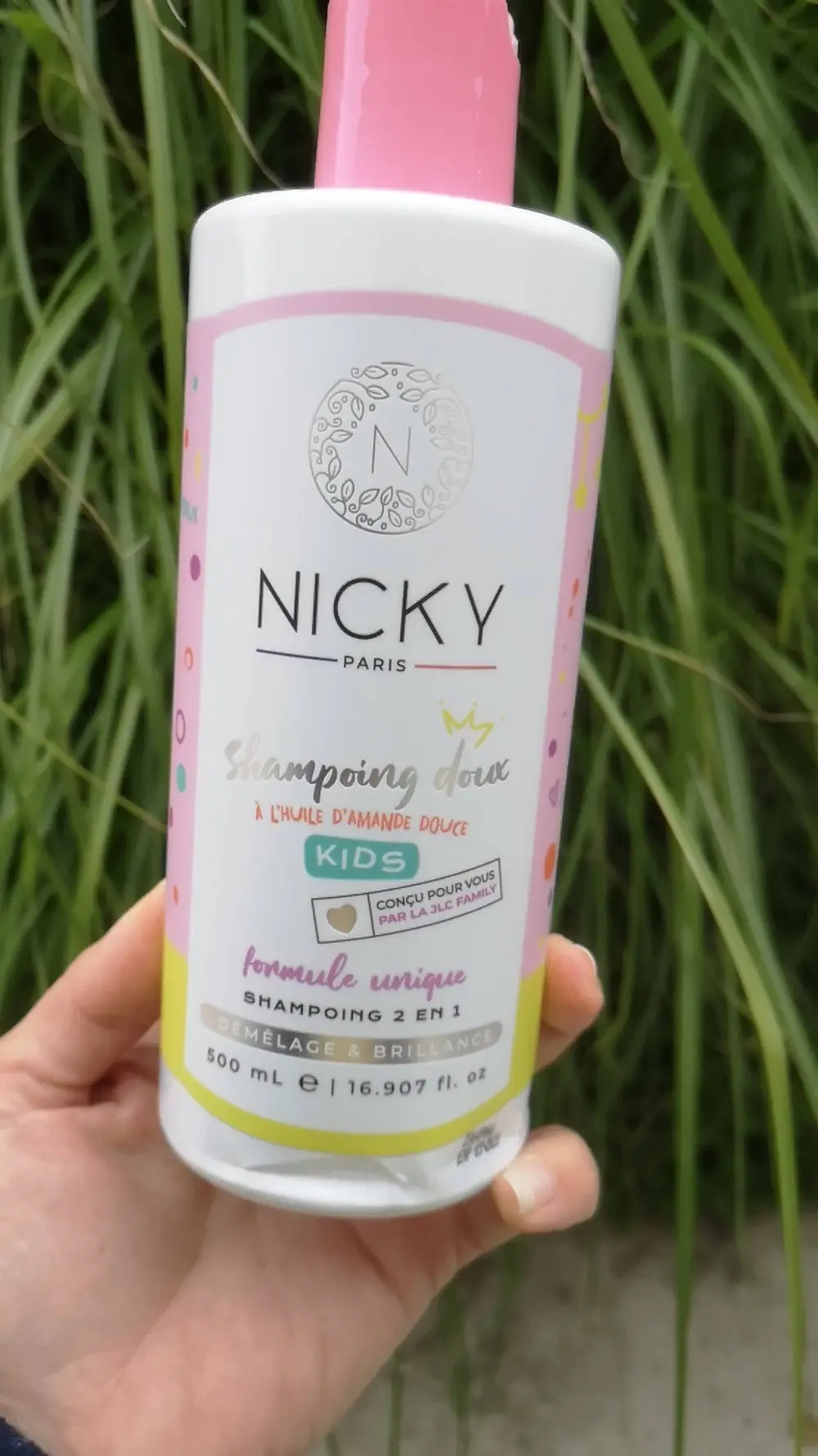 NICKY - Kids - Shampoing doux à l'huile d'amande douce