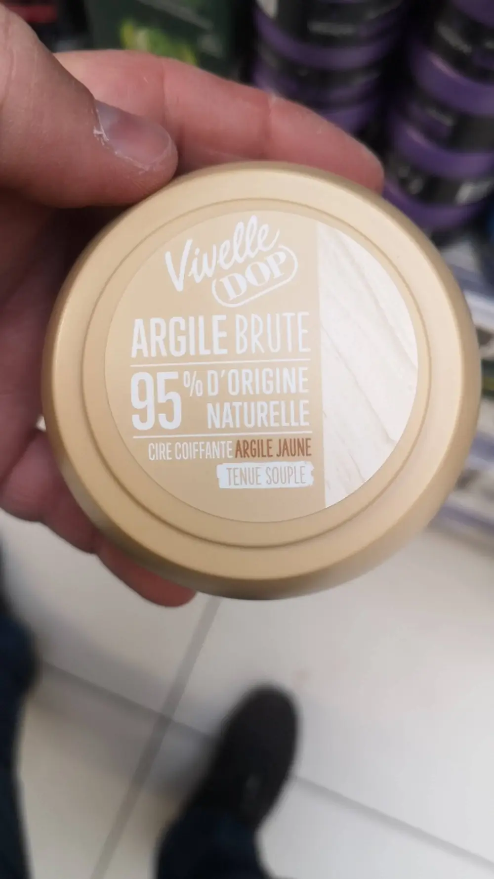 VIVELLE DOP - Argile brute - Coiffante