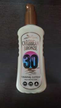 CARIBBEAN - Bronze - Tanning lotion 30 SPF high protection