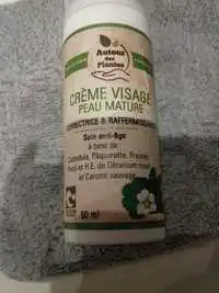 AUTOUR DES PLANTES - Crème visage peau mature soin anti-âge