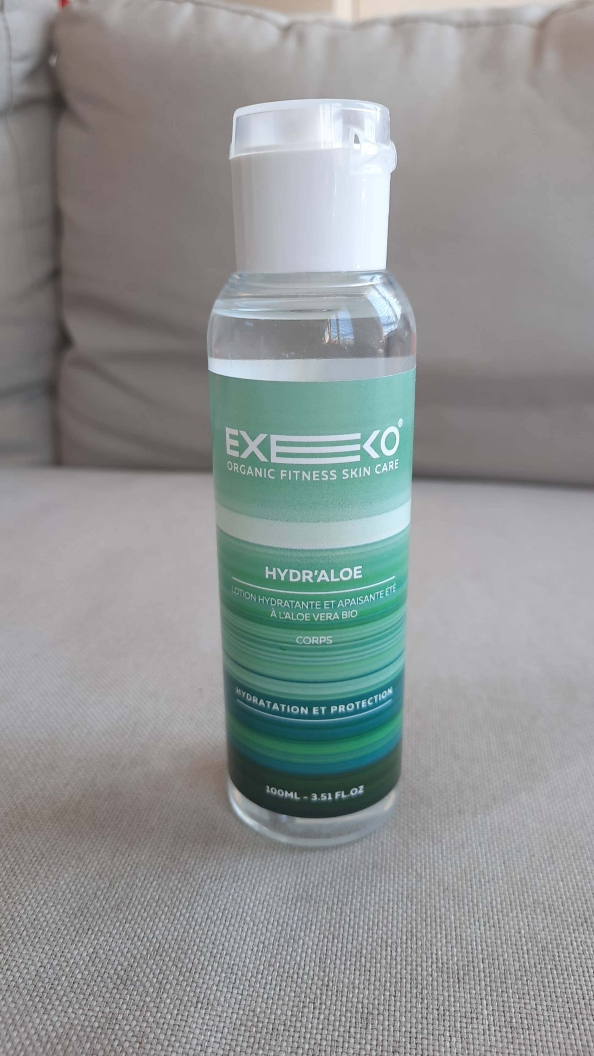 EXEKO - Hydr'aloe - Lotion hydratante et apaisante été à l'aloe vera bio corps