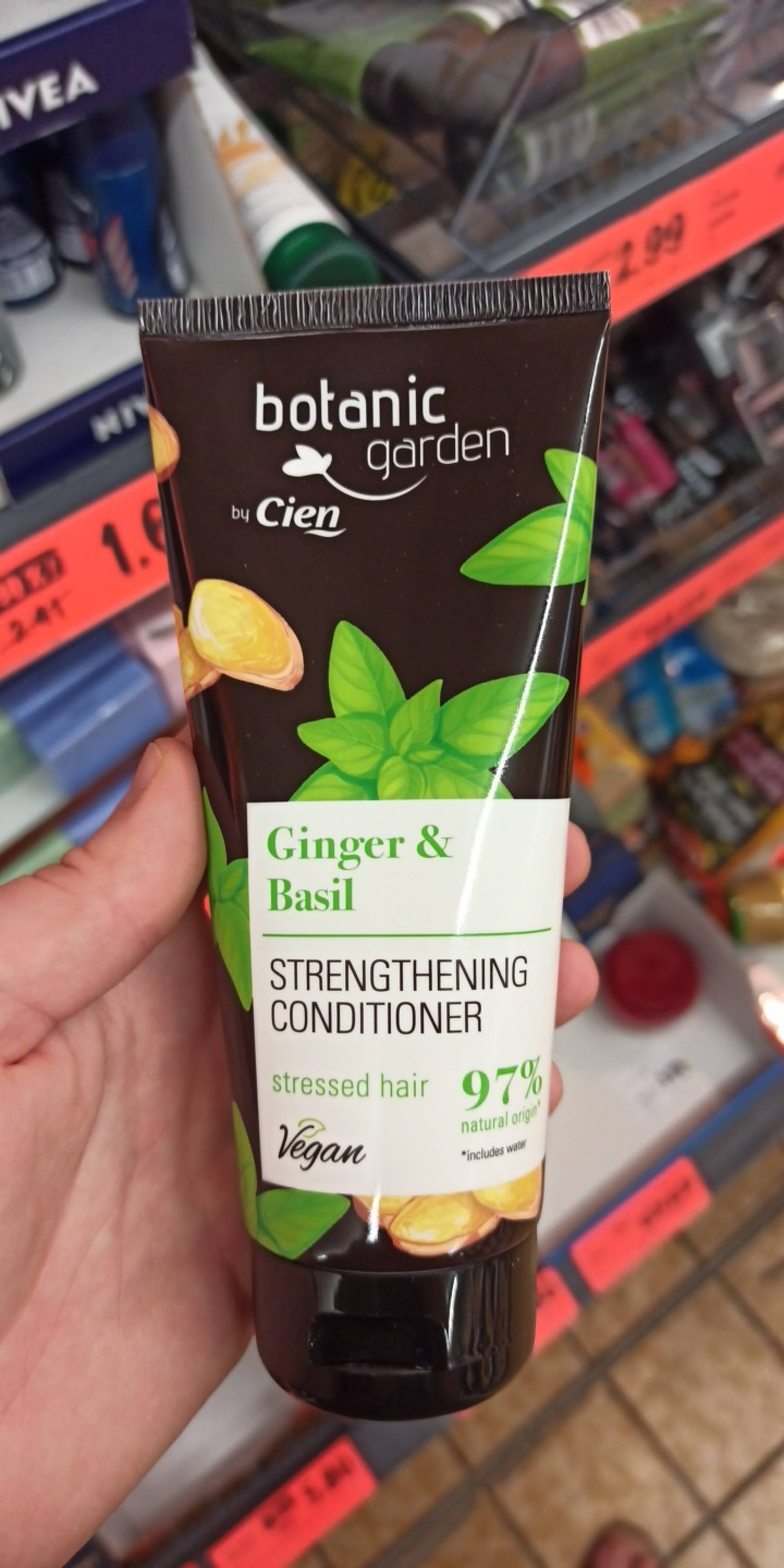 CIEN - Botanic garden - Strengthening conditioner ginger & basil