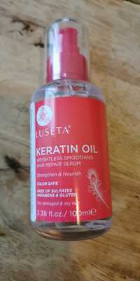 LUSETA - Keratin oil - Weightless smoothing hair repair serum
