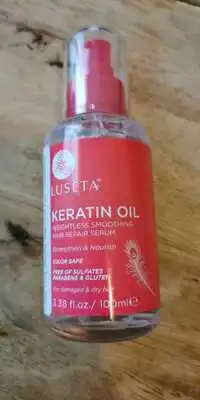 LUSETA - Keratin oil - Weightless smoothing hair repair serum