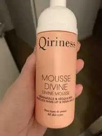 QIRINESS - Mousse divine - Démaquille & rééquilibre