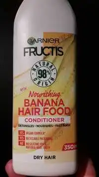 GARNIER - Fructis Banana Hair Food - Conditioner