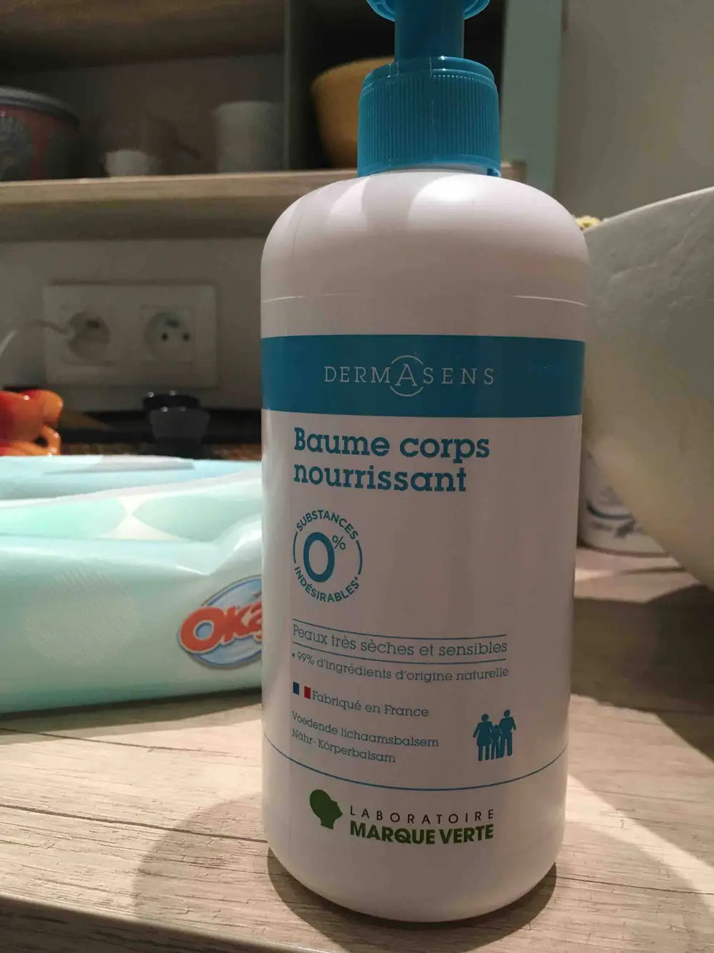 MARQUE VERTE - Dermasens - Baume corps nourrissant