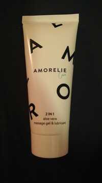 AMORELIE - 2 in 1 aloe vera massage gel & lubricant