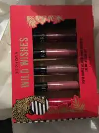 SEPHORA - Wild wishes - Kit de rouges veloutés sans transfert