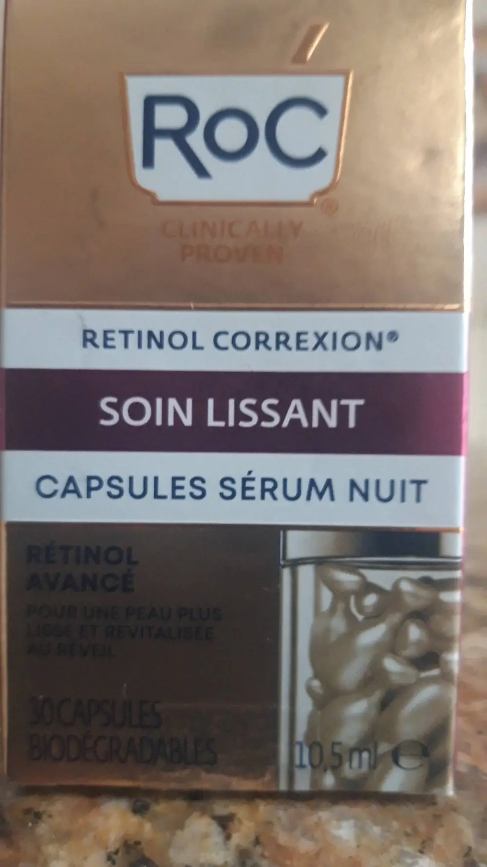 ROC - Retinol correxion - Capsule sérum nuit