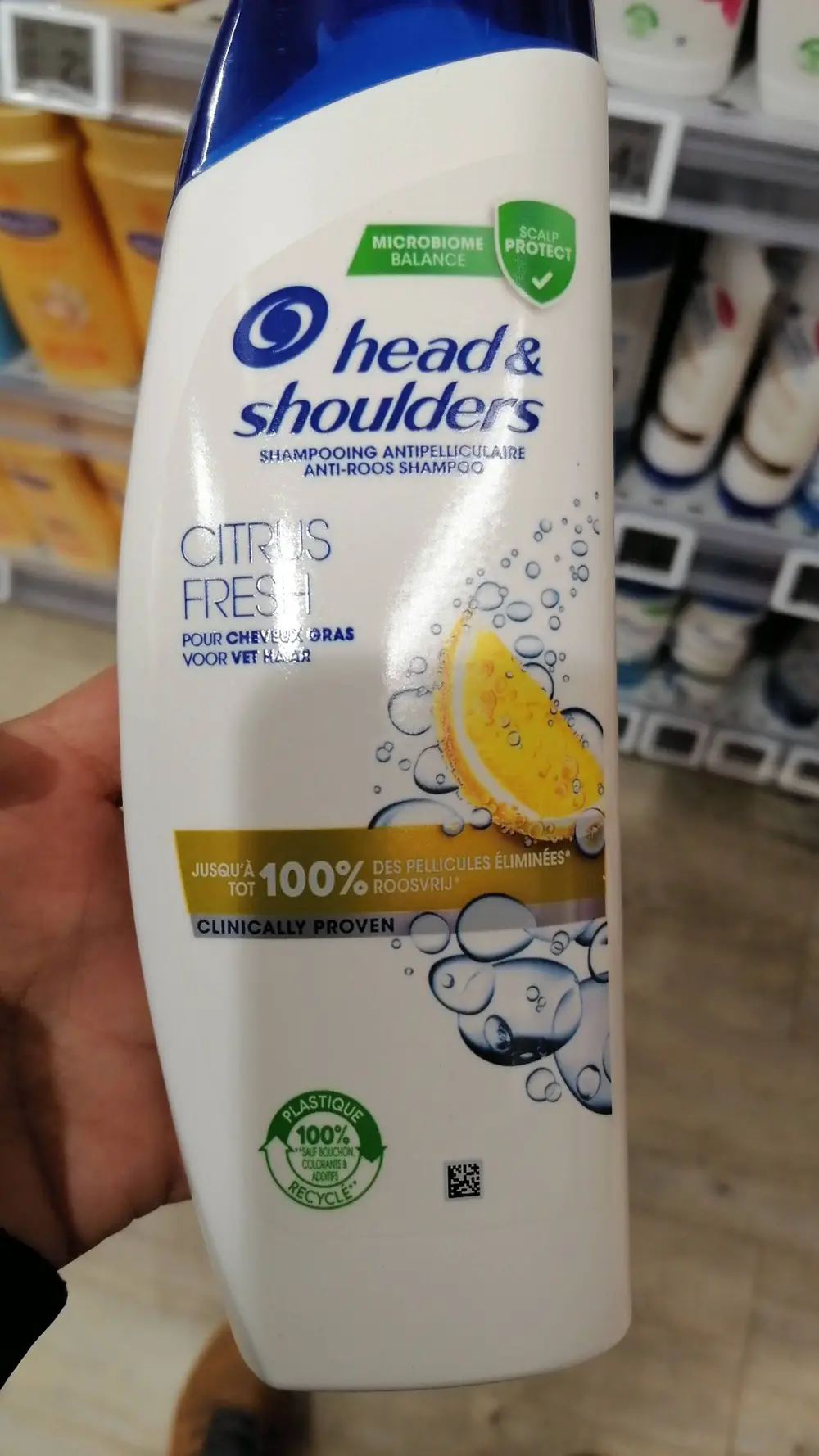 HEAD & SHOULDERS - Citrus fresh - Shampoing pour cheveux gras
