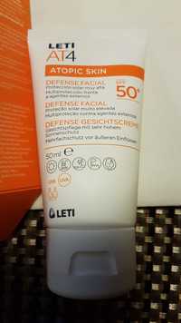 LETI - AT4 Atopic skin - Defense facial SPF 50+