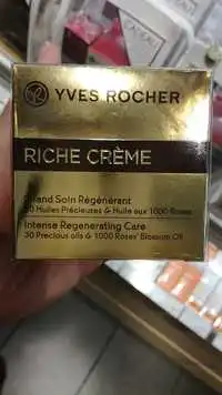 YVES ROCHER - Riche crème - Grand soin régénérant