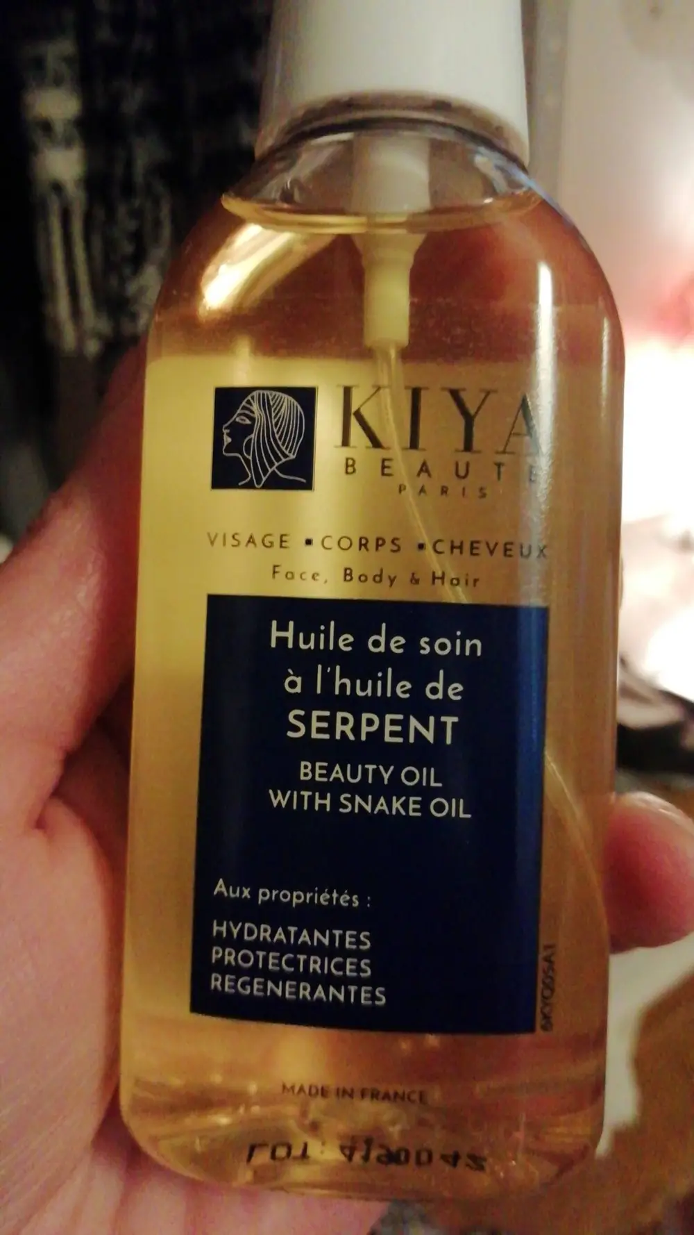 KIYA BEAUTÉ - Huile de soin à l'huile de serpent 