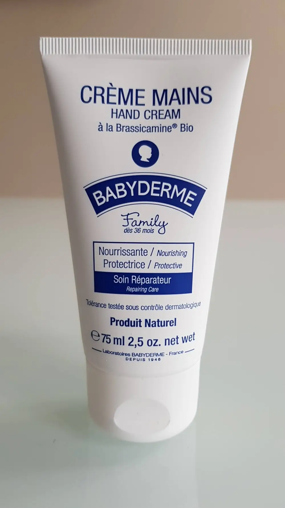 BABYDERME - Babyderme - Crème mains à la brassicamine bio