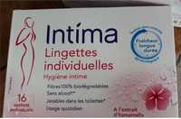INTIMA - Lingettes individuelles - Hygiène intime