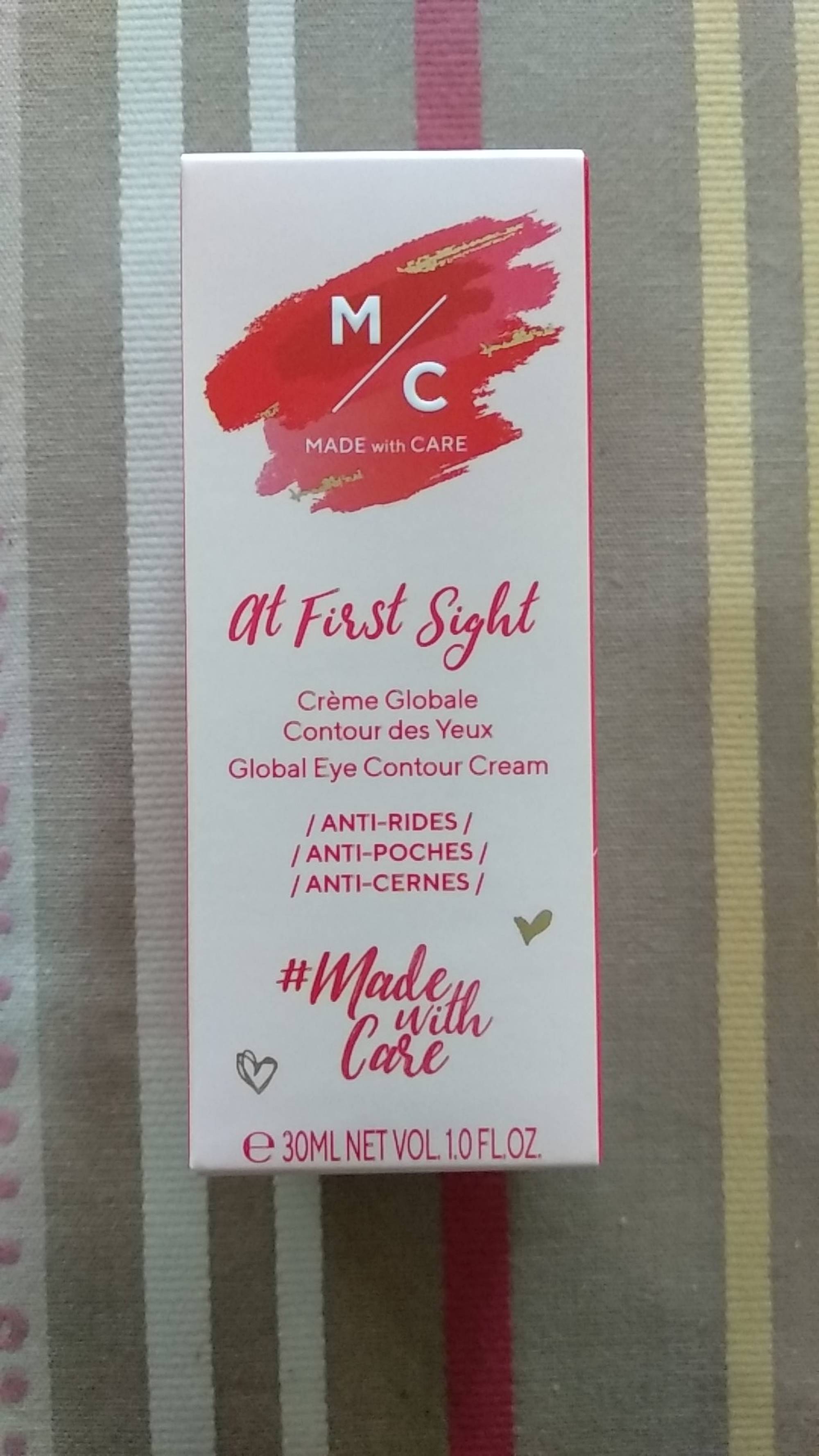 MADE WITH CARE - At first sight - Crème globale contour des yeux