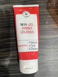 LABORATOIRE GIPHAR - Mon gel jambes légères