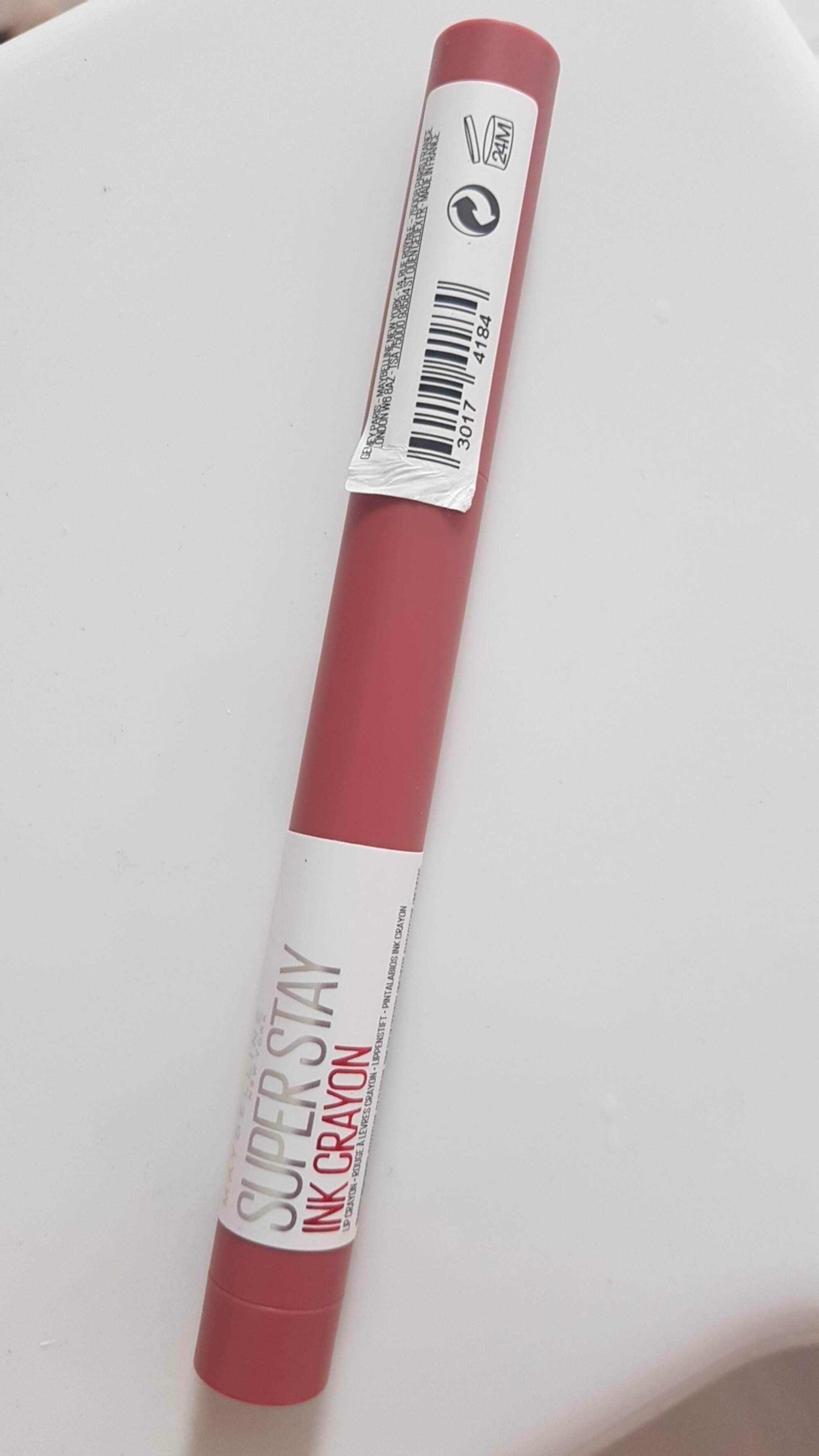GEMEY MAYBELLINE - Super stay ink crayon - Rouge à lèvres crayon