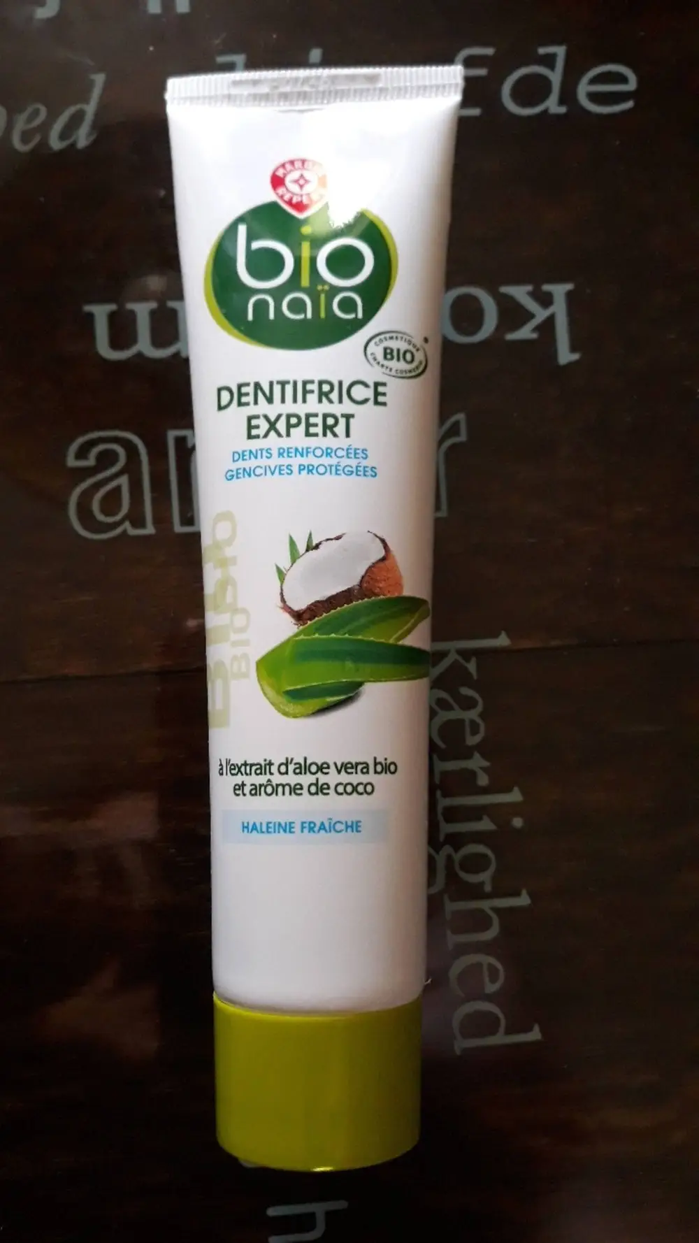 MARQUE REPÈRE - Bio naïa - Dentifrice expert haleine fraîche