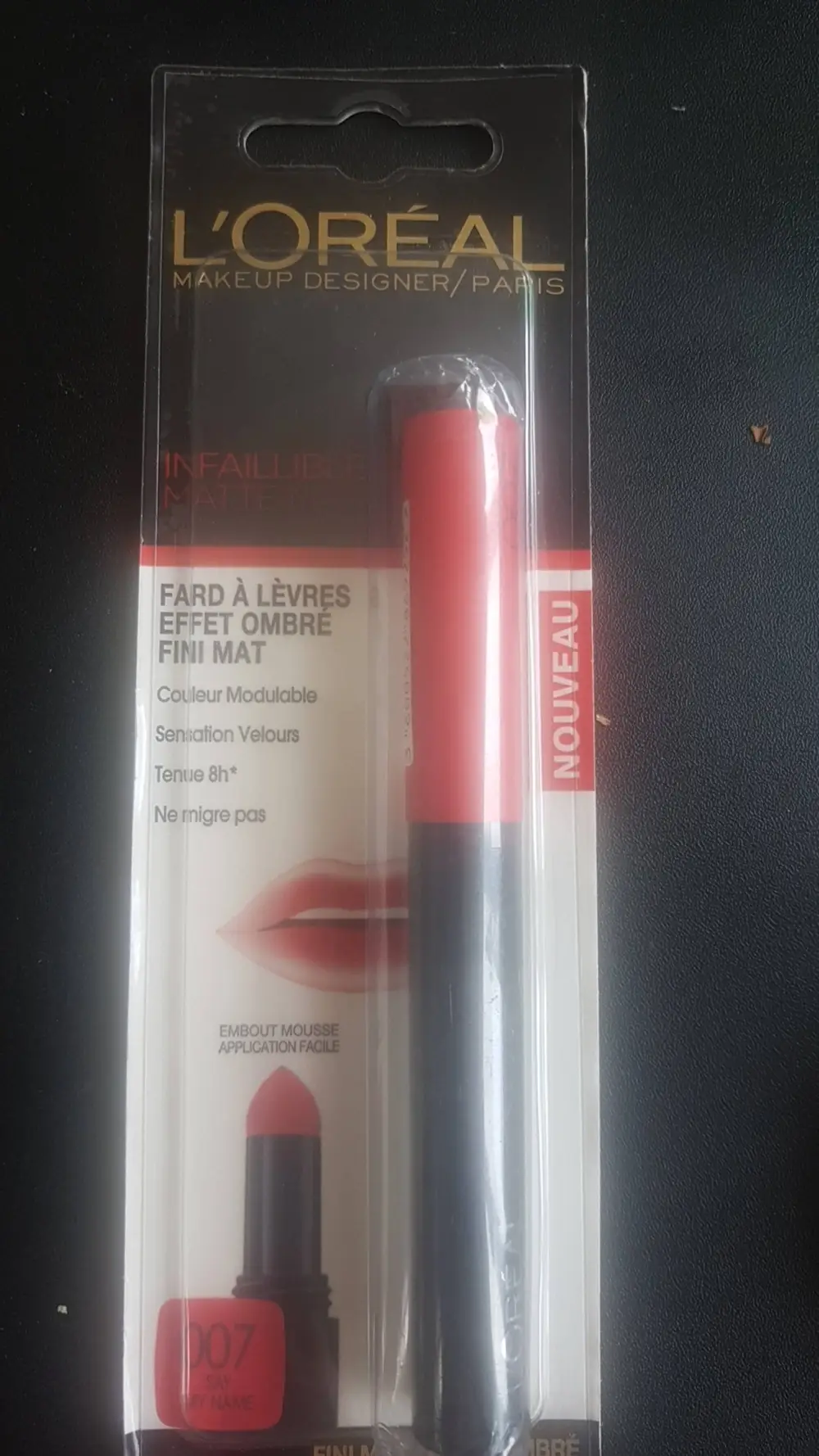 L'ORÉAL PARIS - Infaillible matte max - Fard à lèvres 007 say my name