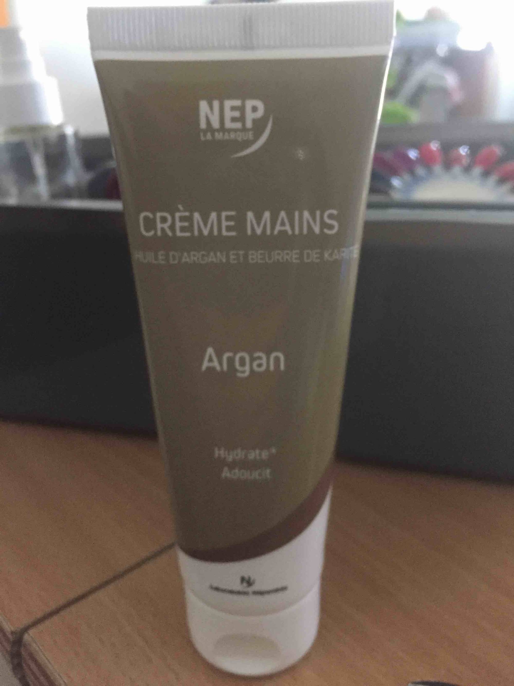 NEP - Crème mains argan