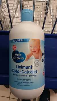 LECLERC MARQUE REPÈRE - Mots d'enfants gel lavant liniment oléo-calcaire