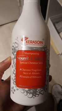 KERASOIN - Shampooing - Nourrit & adoucit - Spécial cheveux secs