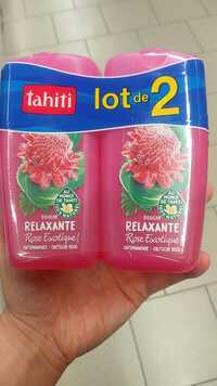 TAHITI - Douche relaxante rose exotique