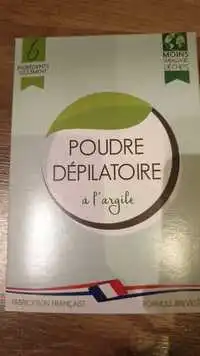 COSMETOSOURCE - Poudre dépilatoire à l'argile