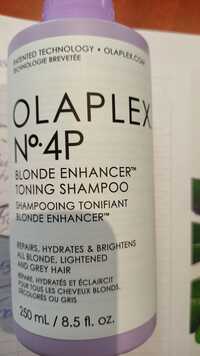 OLAPLEX - N° 4P - Shampooing tonifiant blonde enhancer