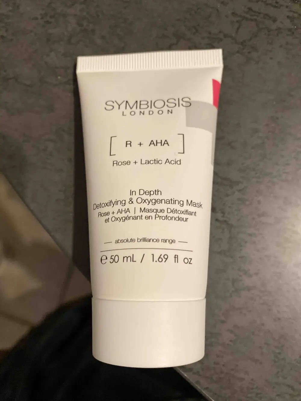 SYMBIOSIS - Rose + AHA - Masque détoxifiant et oxygénant en profondeur