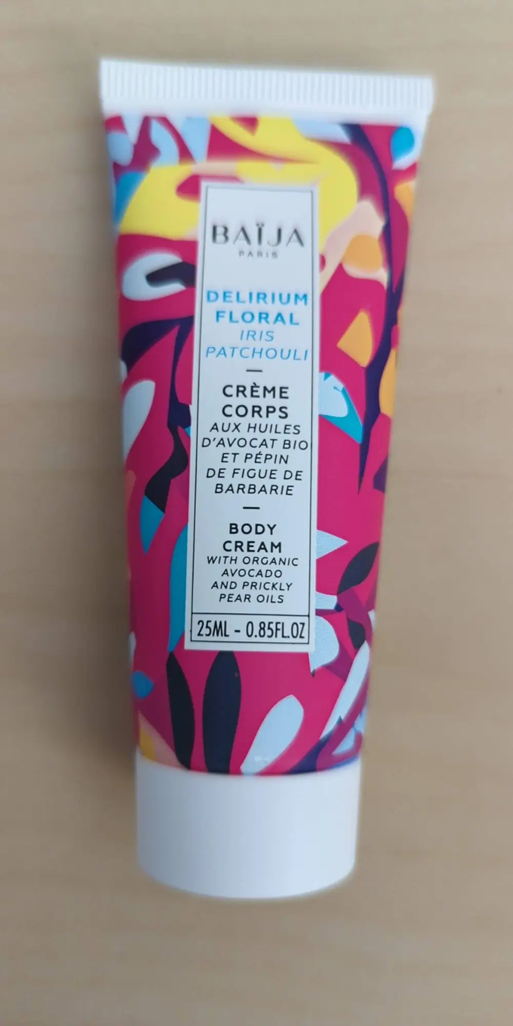 BAIJA - Delirium floral - Crème corps aux huile d'avocat bio 